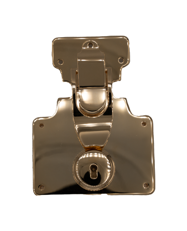 Solid brass clipper closure for luxurious trunk | MMC COLOMBO
