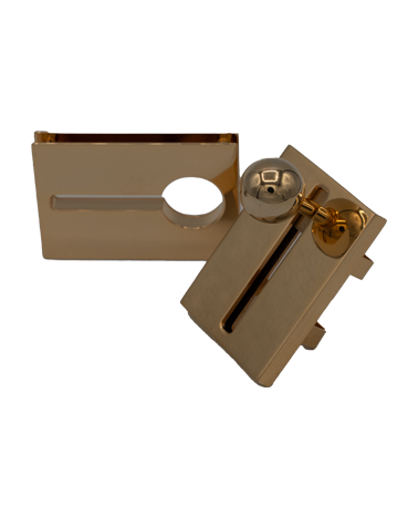 Solid brass closure for leather goods | MMC COLOMBO