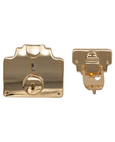 Solid brass clipper closure for luxurious trunk | MMC COLOMBO