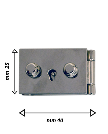 Key lock for briefcase | MMC COLOMBO