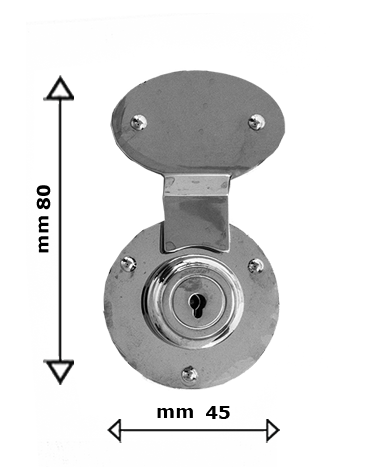 Key lock for briefcase | MMC COLOMBO