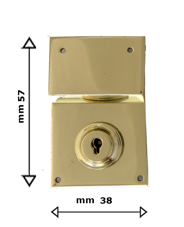 Key lock for briefcase | MMC COLOMBO