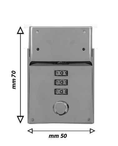 Combination lock for briefcase | MMC COLOMBO