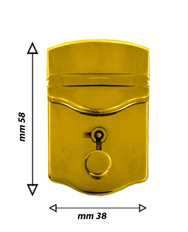 Key lock for briefcase | MMC COLOMBO