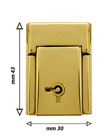 Key lock for briefcase | MMC COLOMBO