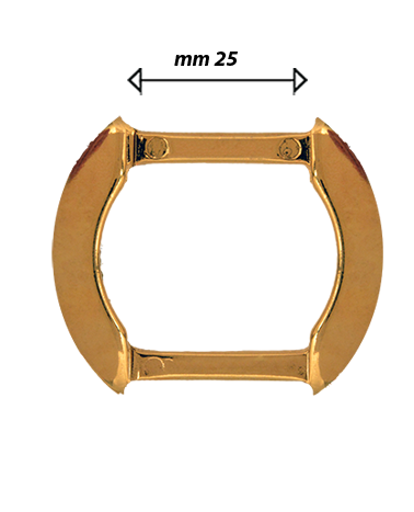 Zamak ring for leather goods | MMC COLOMBO