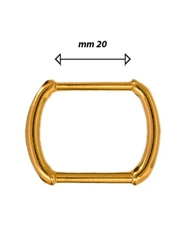 Zamak ring for leather goods | MMC COLOMBO