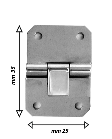 Hinge for hard sided bag | MMC COLOMBO
