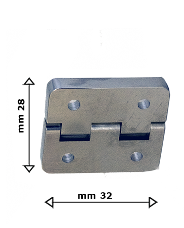 Hinge for hard sided bag | MMC COLOMBO