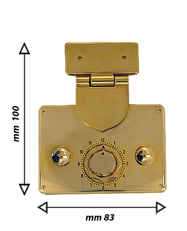 Combination lock for trunk | MMC COLOMBO