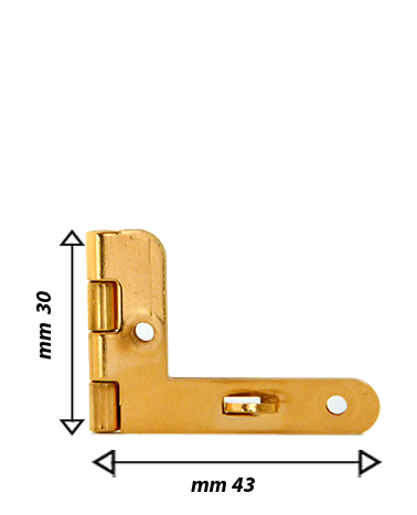 Hinge for hard sided bag | MMC COLOMBO