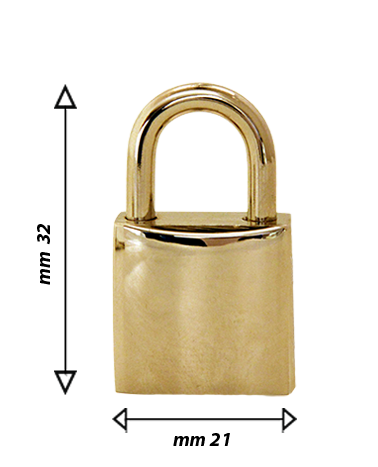 Padlocks for leather goods | MMC COLOMBO