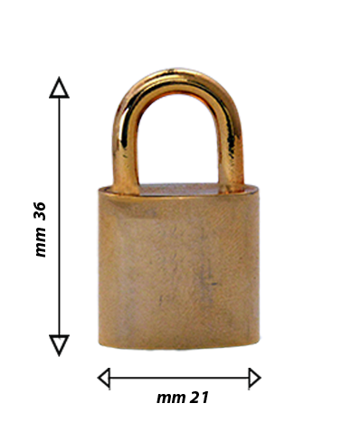 Padlocks for leather goods | MMC COLOMBO