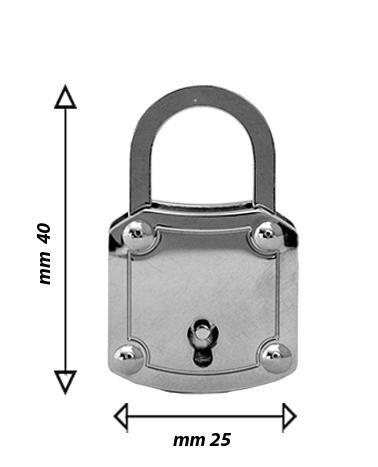Padlocks for leather goods | MMC COLOMBO