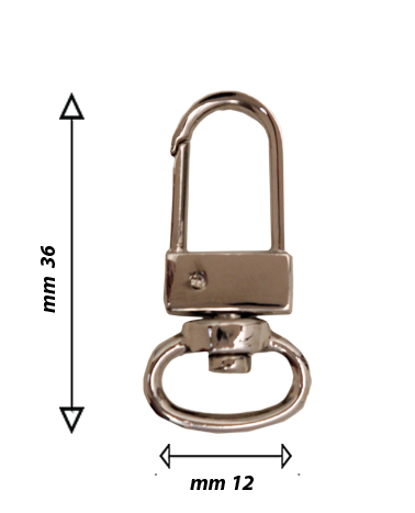 Snap hook for leather goods | MMC COLOMBO