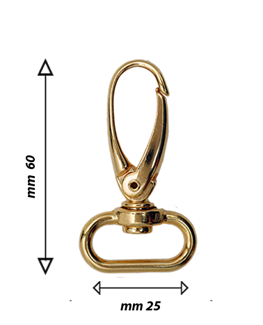 Snap hook for leather goods | MMC COLOMBO