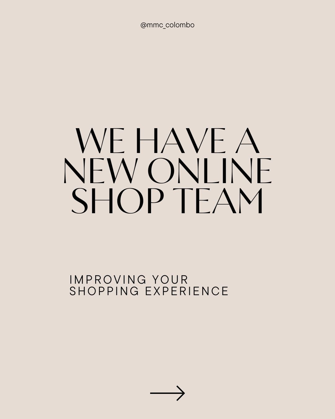 We Have a New E-Commerce Team!