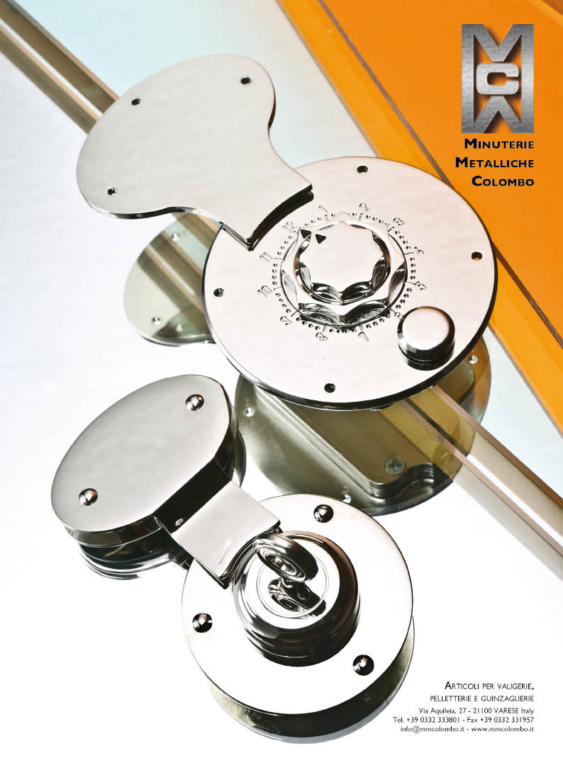 High-end design hardware for leather goods | MMC COLOMBO