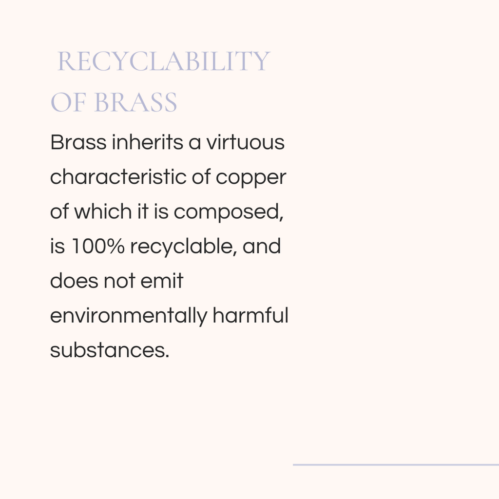 Brass as one of the most sustainable material in the fashion accessories industry | MMC COLOMBO