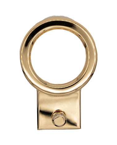 Solid brass lock for leather handbag | MMC COLOMBO