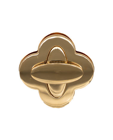 Solid brass turn lock for leather bag | MMC COLOMBOI