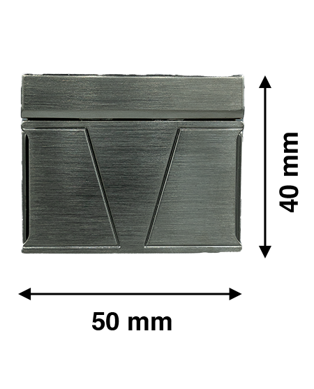 Solid brass closure for luxury leather goods | MMC COLOMBO