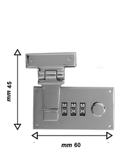 Combination lock for attachè case | MMC COLOMBO