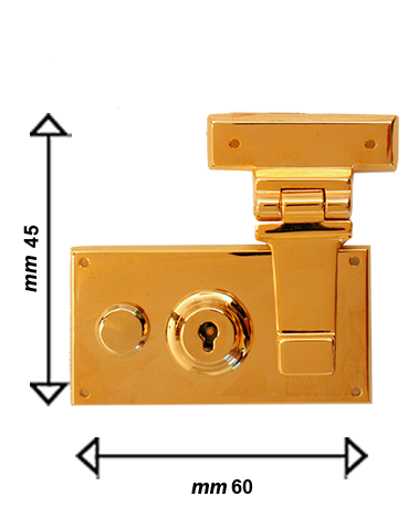 Key lock for attachè case | MMC COLOMBO