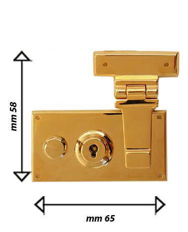 Key lock for attachè case | MMC COLOMBO