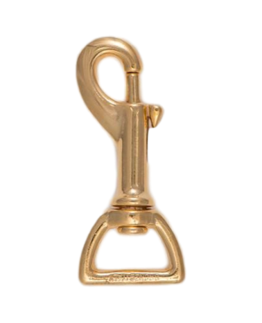 369/20 - brass snap hook