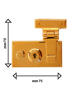 Key lock for attachè case | MMC COLOMBO