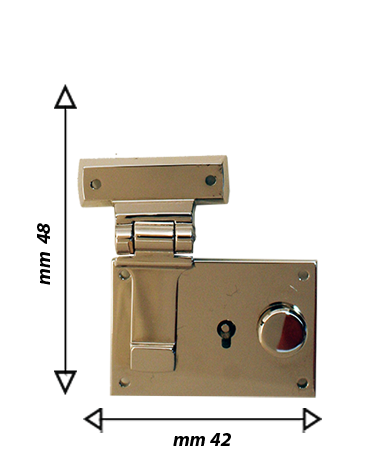 Key lock for attachè case | MMC COLOMBO