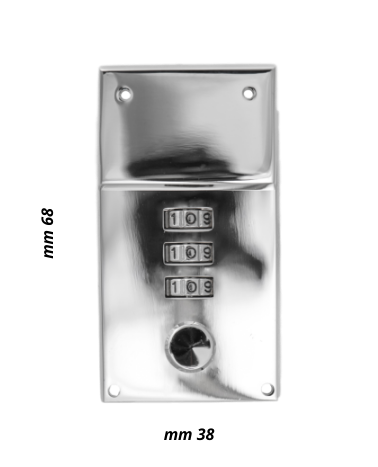 Combination lock for briefcase | MMC COLOMBO