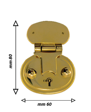 Key lock for hard sided bag | MMC COLOMBO
