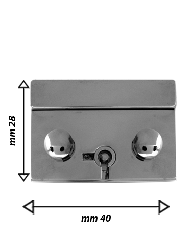 Key lock for handbag | MMC COLOMBO
