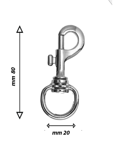 Snap hook for leather goods | MMC COLOMBO