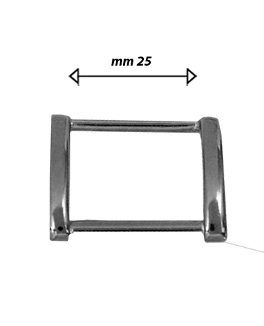 Zamak ring for leather goods | MMC COLOMBO