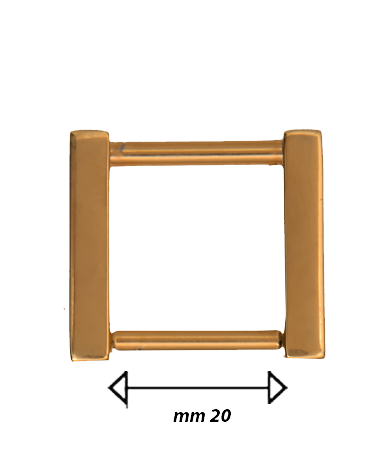 Brass ring for leather goods | MMC COLOMBO