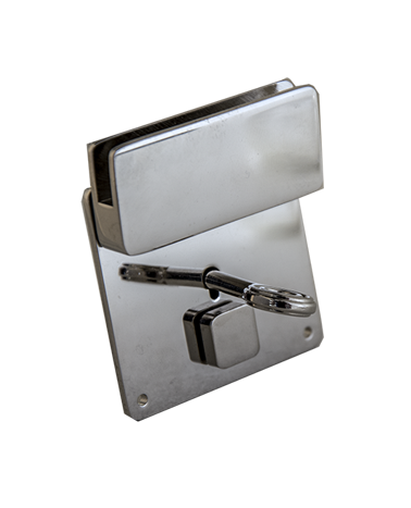 Briefcase with key discount lock