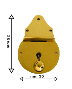 Key lock for handbag | MMC COLOMBO