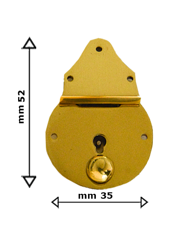 Key lock for handbag | MMC COLOMBO