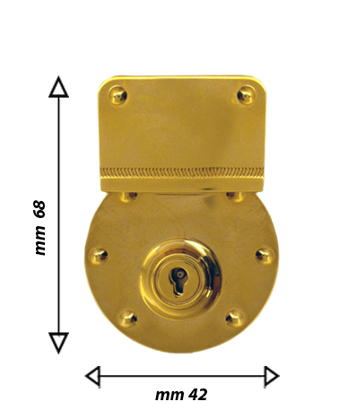 Key lock for briefcase | MMC COLOMBO