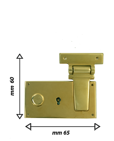 Key lock for attachè case | MMC COLOMBO