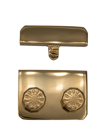 Solid brass combination lock for luxury leather goods | MMC COLOMBO