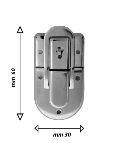 Clipper closure for suitcase | MMC COLOMBO