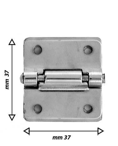 Hinge for hard sided bag | MMC COLOMBO