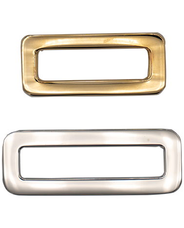 Brass rectangular ring | MMC COLOMBO
