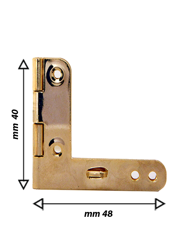 Hinge for hard sided bag | MMC COLOMBO