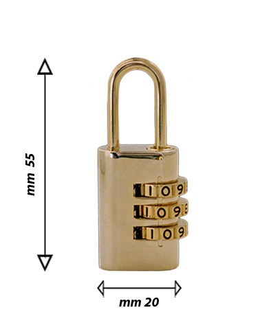 Padlocks for leather goods | MMC COLOMBO