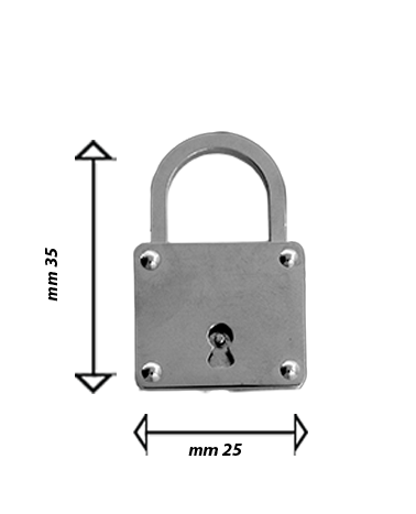 Padlocks for leather goods | MMC COLOMBO